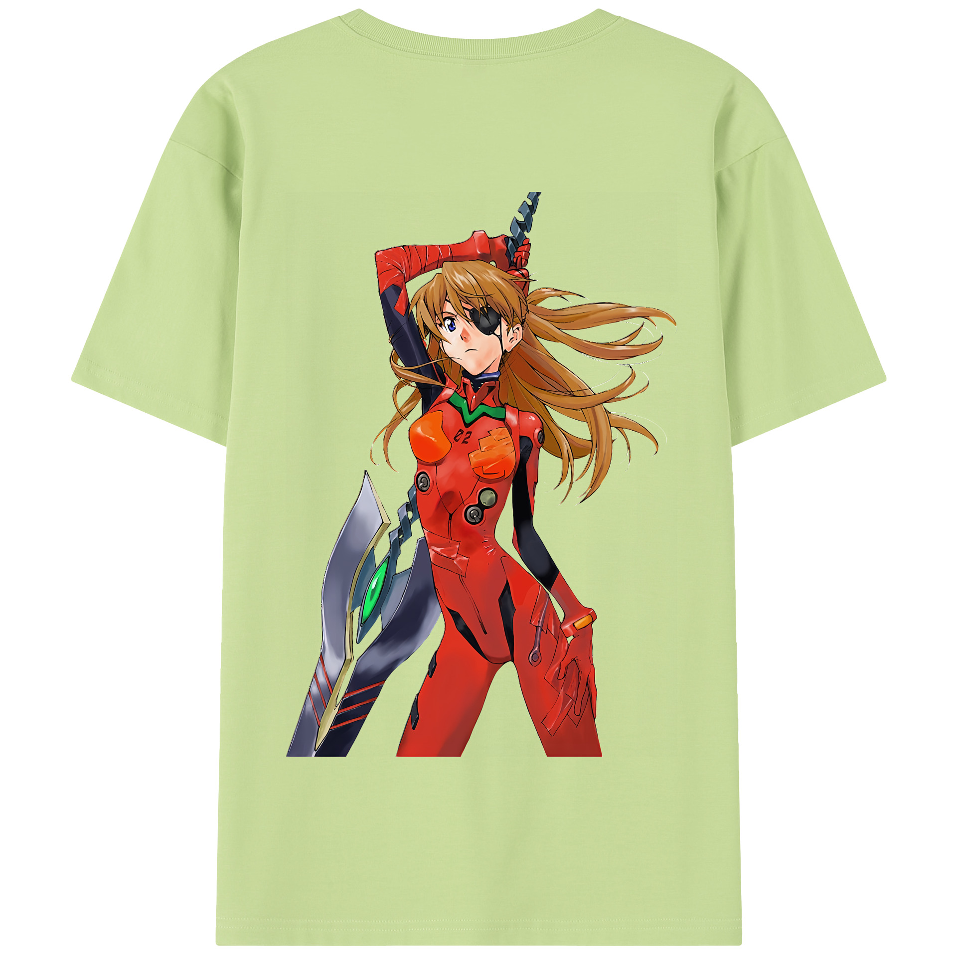 （画像用） EVA 新世紀エヴァンゲリオン 綿100％半袖Tシャツ（背面プリント）